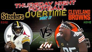 Pittsburgh Steelers @ Cleveland Browns | Thursday Night Football | Week 12 | Postgame Analysis LIVE!