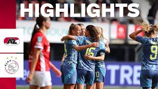 +3 points  | Highlights AZ Vrouwen - Ajax Vrouwen | Azerion Vrouwen Eredivisie