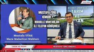 Telefon Bağlantıları İle Mehmet Ünver Tarım Ve İnsan  #nilrtv #tarım #insan