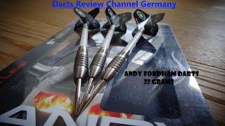 Darts Review Andy Fordham Darts (22g)