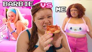 I ate like a BARBIE for a FULL DAY!!!