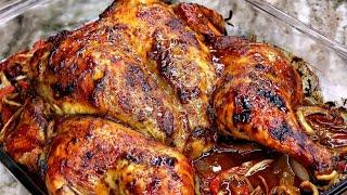 The Secret To Make The BEST Juicy Jerk BBQ Chicken In the Oven