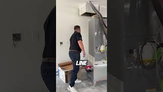 DID YOU KNOW? This air handler must be raised off the ground to meet Florida building code.