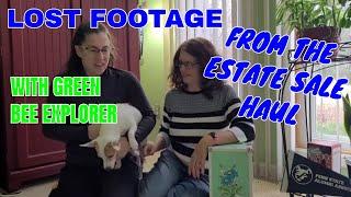 Lost Footage From The Estate Sale Haul With Green Bee Explorer