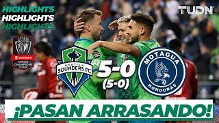 Highlights | Seattle Sounders 5(5)-(0)0 Motagua | CONCACHAMPIONS - Octavos | TUDN