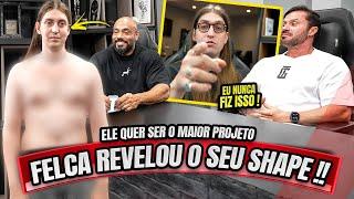 FELCA TIROU A ROUPA NA FRENTE DE TODOS - ELE QUER SER O MAIOR PROJETO DO CANAL !