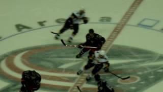Nikita Filatov (#28) makes his debute in a Blue Jackets jersey!