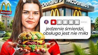 TESTUJEMY 1-GWIAZDKOWE OPINIE W MCDONALD’S!