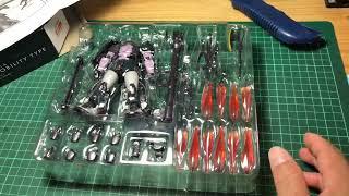 Unboxing ROBOT SPIRITS MSV MS-06R-1A ZAKU II HIGH MOBILITY TYPE ver. A.N.I.M.E. BLACK TRI-STARS