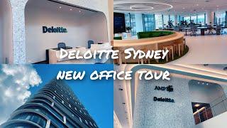 Deloitte Office Tour in Sydney, Australia | New office at Quay Quarter Tower