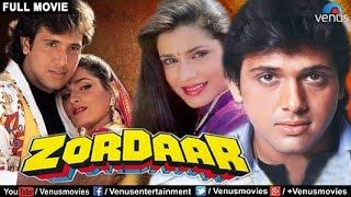 Zordaar Full Movie | Hindi Movies | Govinda Movies | Bollywood Full Movies