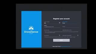 Registering Your DroneSense User Profile