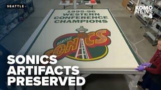 Frozen in time: Hundreds of Sonics artifacts preserved for decades at Seattle museum