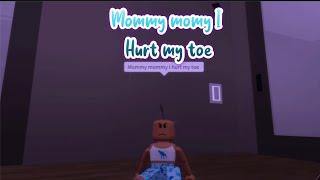 Mommy Mommy I Hurt My Toe (Roblox meme) #shorts