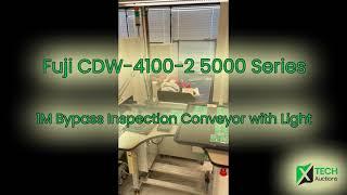 Fuji/Conveyor Technology CDW-4100-2 5000 Series 1 M Bypass Inspection Station with Overhead Light