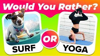 Would You Rather... 40+ SUMMER Questions ️ | Interactive Party Game