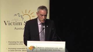 WSV Keynote speaker   Michael O'Connell, Commissioner for Victims' Rights