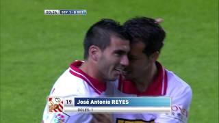 La Liga | Gol de Reyes (1-0) en el Sevilla FC - Real Betis | 18-11-2012 | J12