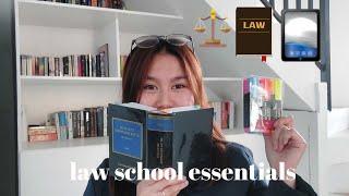 law school essentials | law student starter pack