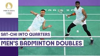  India vs Indonesia  | Men's Badminton doubles | Paris 2024 Highlights