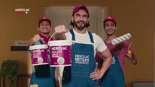 Nerolac Beauty Gold Washable | 1.25x washability paint| Ranveer Singh