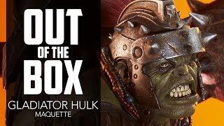 Gladiator Hulk Maquette - Marvel Collectible Unboxing - Sideshow