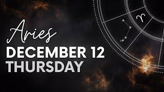 Aries - Daily Horoscope - December 12, 2024