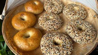 BAGELS DE MASA MADRE