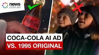 How Coca-Cola recreated 1995 classic entirely with AI