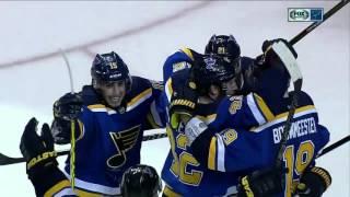 David Backes 3-3 game tying Goal in Game 5 2016 vs Blackhawks (Blues Feed HD)