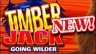 NEW Slot Machine! TIMBER JACK GOING WILDER At Treasure Island Casino!