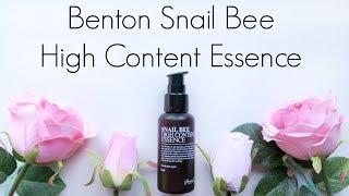 Review: Benton Snail Bee High Content Essence