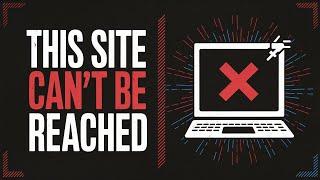 How to Fix This Site Can't Be Reached Error in 2024 | This Site Can't Be Reached Problem