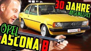 OLDSCHOOL-TUNING! - 80' Opel Ascona B - ERSTE Fahrt nach 30 Jahren!