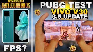 Vivo V30 PUBG TEST | Snapdragon 7 Gen 3Fps , Graphics & Battery Performance review️