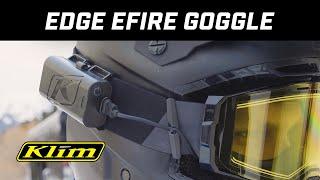 Edge eFire Heated Goggle | Product Walkthrough