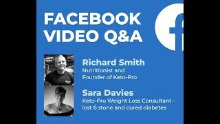 Keto Q&A with Richard Smith & Sara Davies.