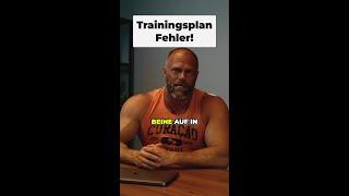 Beintraining aufteilen? NEIN! #shorts