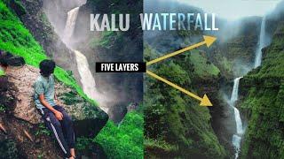 Kalu waterfall- The beauty of Malshej ghat | God’s Valley | Monsoon trek in Maharashtra