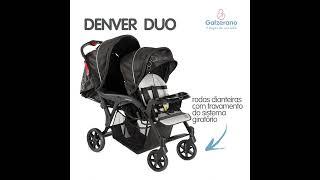 Carrinho Denver Duo - Galzerano - Se-An Junior Moda Infantil - Roupas, Calçados e Acessórios.