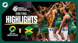 Netball World Cup Highlights - Australian Diamonds Vs Jamaica Semi Final