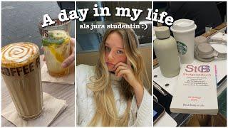 A Day in my Life als Jura Studentin- bib, study time, food - Daily Vlog