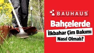 Bahçelerde İlkbahar Çim Bakımı Nasıl Olmalı?