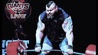 FULL SHOW: Eddie Hall 500kg Deadlift RECORD , Impossible became Possible - GIANTS LIVE