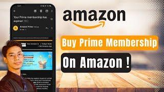 How to Buy Prime Membership on Amazon !