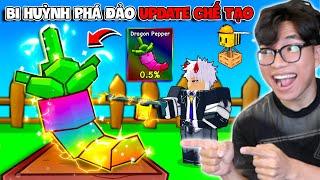 BI HUỲNH PHÁ ĐẢO UPDATE CHẾ TẠO VỚI TOÀN BỘ CÂY RAINBOW BÙNG NỔ | GROW A GARDEN