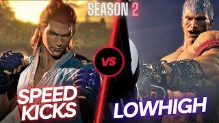 Tekken 8 | Speedkicks (Hwoarang) VS LowHigh (Bryan) Player Match