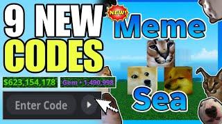 *NEW CODES* ROBLOX MEME SEA CODES 2025 MARCH | MEME SEA CODES | MEME SEA CODE
