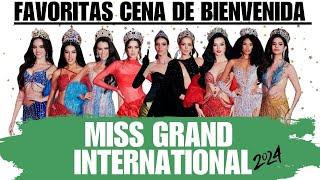 MISS GRAND INTERNATIONAL 2024: LAS MEJORES DE LA CENA DE BIENVENIDA!!