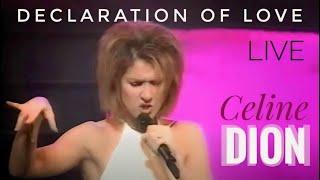 CELINE DION  Declaration of Love  (Live in Montreal) June 1996